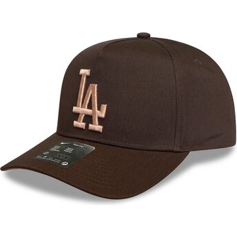 Nike Curved Brim Rise Structured A-Frame26 Los Angeles Dodgers MLB Brown Snapback Cap