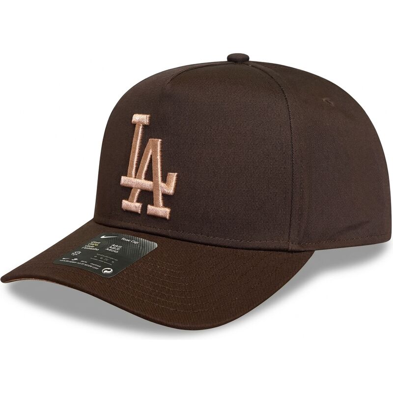 casquette-courbee-marron-snapback-rise-structured-a-frame26-los-angeles-dodgers-mlb-nike casquette-courbee-marron-snapback-rise-structured-a-frame26-los-angeles-dodgers-mlb-nike