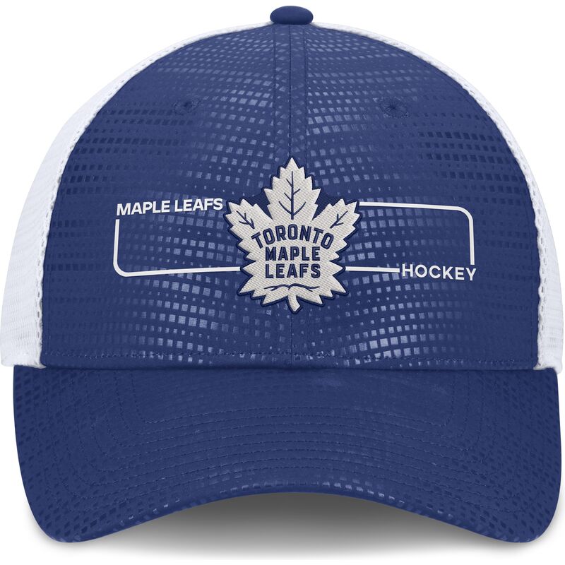 casquette-trucker-bleue-et-blanche-structured-meshback-toronto-maple-leafs-nhl-fanatics casquette-trucker-bleue-et-blanche-structured-meshback-toronto-maple-leafs-nhl-fanatics