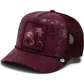 Goorin Bros. Elephant Goals Gilded Beast The Farm Maroon Trucker Hat