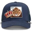 casquette-trucker-bleue-lion-royal-stay-royal-sidekick-the-farm-goorin-bros
