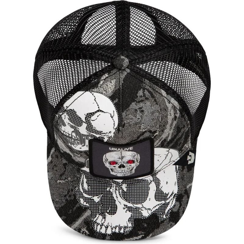casquette-trucker-noire-crane-bone-head-unalive-the-farm-goorin-bros