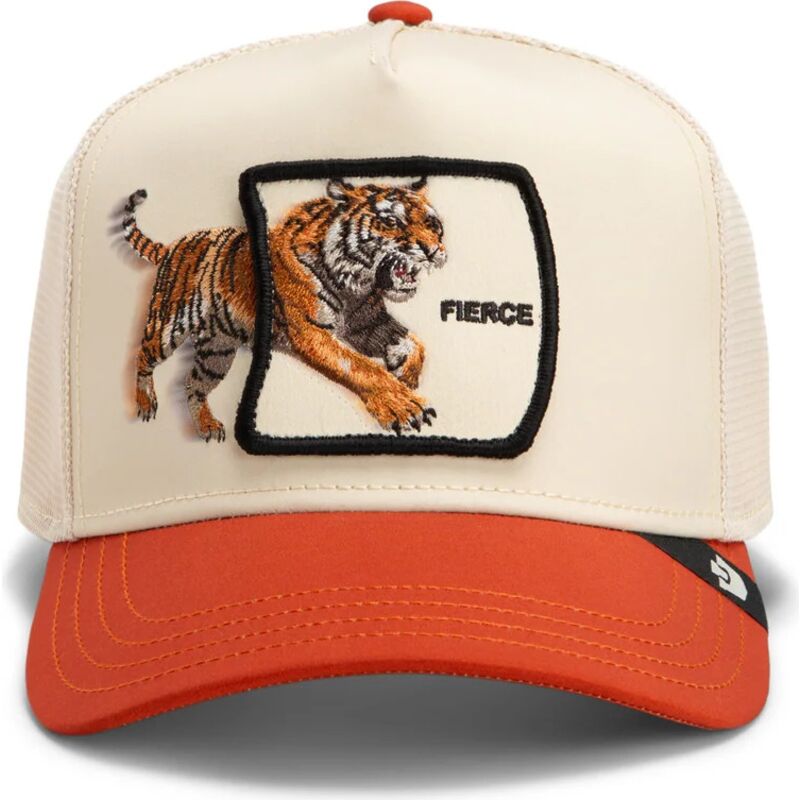 casquette-trucker-beige-et-marron-tigre-fierce-migration-the-farm-goorin-bros