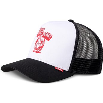 Casquette trucker noire et blanche HFT Toucan Djinns
