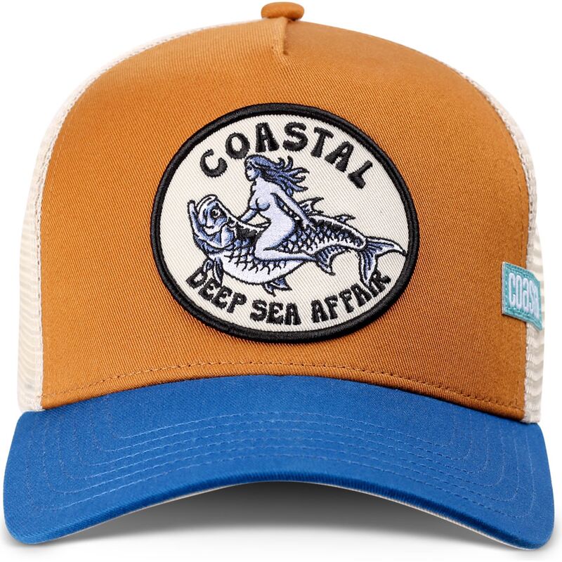 casquette-trucker-marron-et-bleue-hft-deep-sea-affair-coastal casquette-trucker-marron-et-bleue-hft-deep-sea-affair-coastal