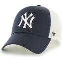 marineblaue-mlb-new-york-yankees-trucker-kappe-von-47-brand