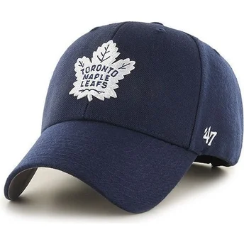 NHL Toronto Maple Leafs Marineblaue Kappe mit gebogenem Visier von 47 Brand