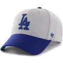 casquette-courbee-grise-avec-logo-bleu-los-angeles-dodgers-mlb-47-brand