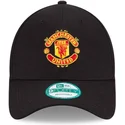 gorra-curva-negra-ajustable-9forty-essential-de-manchester-united-football-club-de-new-era